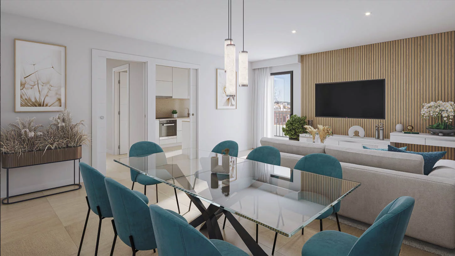 Promoción en Alcañiz -Edificio Dean - Salón